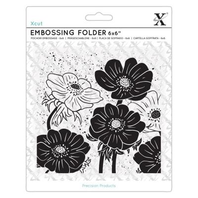 Xcut Embossing Folder - Bloom Helleborus